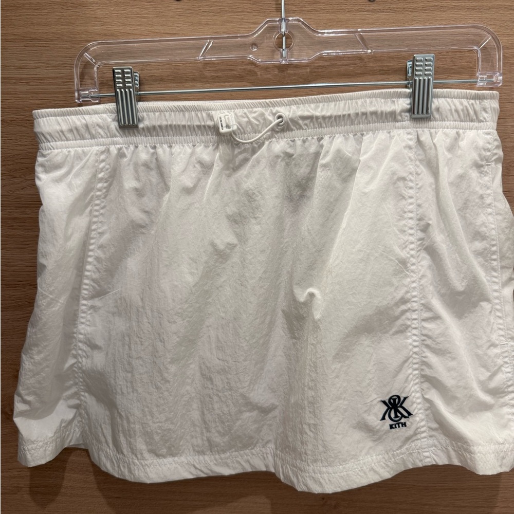 Kith White Nylon Skirt